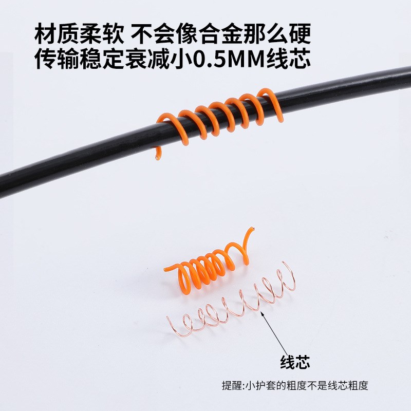 室外双护套4芯无氧铜路由双绞线 四芯电话信号线网络宽带纯铜网线