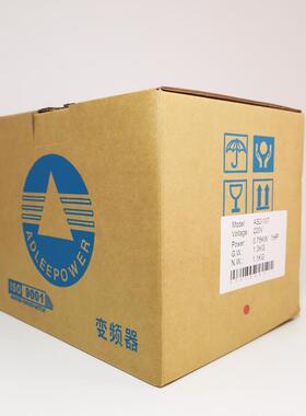 ADLEEPOWER爱德利220V0.75KW变频器AS2-107电机流水线IPM自动调速