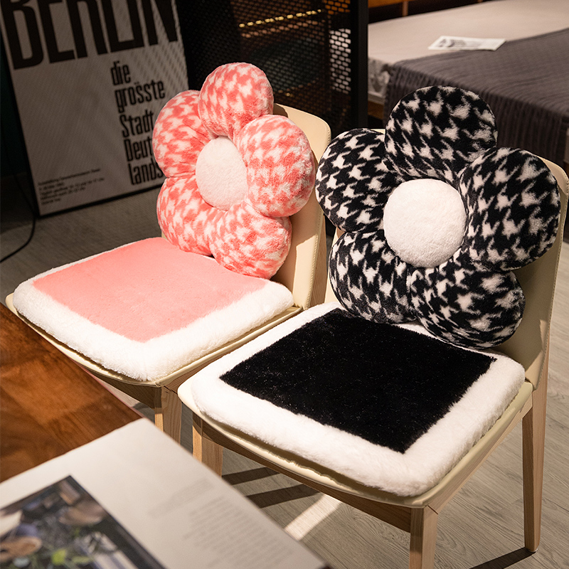 海绵坐垫办公室久坐护腰靠垫靠背一体凳子椅子垫座垫板凳屁股垫子