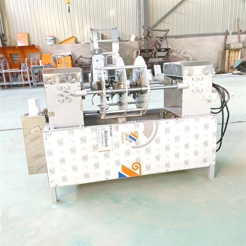 全自动甘蔗去皮机器电动切段一体机新款刮皮摆地摊移动摊位摆摊