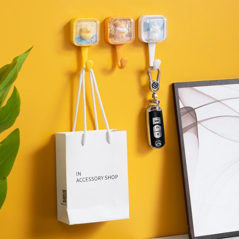 米木卡通趣味挂钩玄关柜衣帽钥匙挂钩儿童房爱挂壁钩免打孔9,收纳整理,挂钩/粘钩,淘宝优惠券,粉丝福利购,淘宝优惠卷