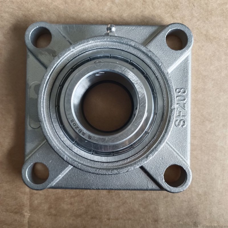 定制BF20520207208209210带防尘盖油封不锈钢加重座外球面轴承