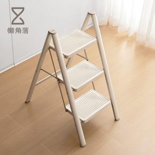 懒角落梯子家用折叠小梯凳子小型轻便三四步人字爬楼梯家庭专用