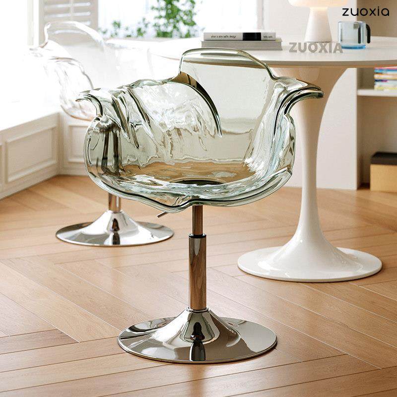 北欧网红透明餐椅创意轻奢可升降客厅椅子设计师塑料靠背椅子,住宅家具,餐椅,淘宝优惠券,粉丝福利购,淘宝优惠卷