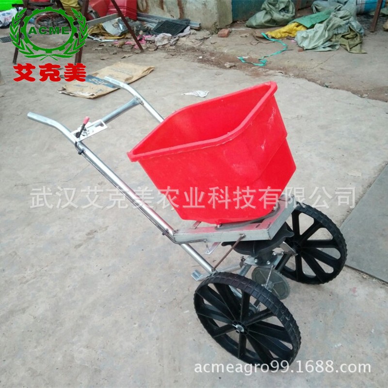 农业器推车式施撒手肥肥机人R力肥料车手推