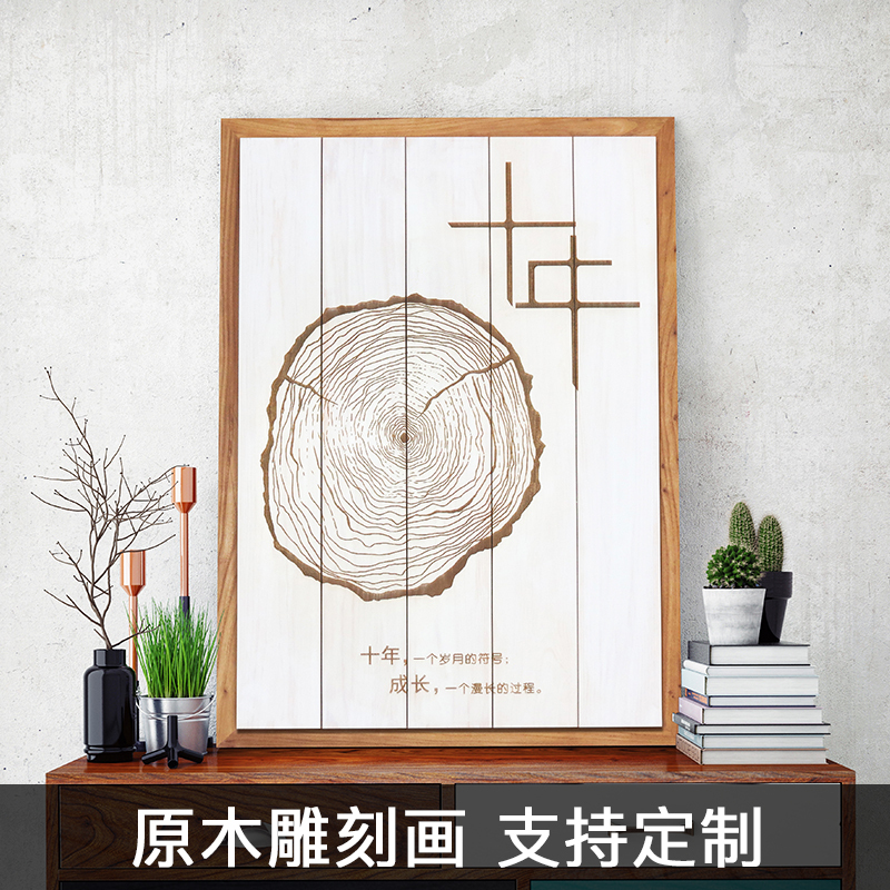 创吧现代北欧入户玄关客厅装饰画酒G店走廊现代简约竖版艺术画图片