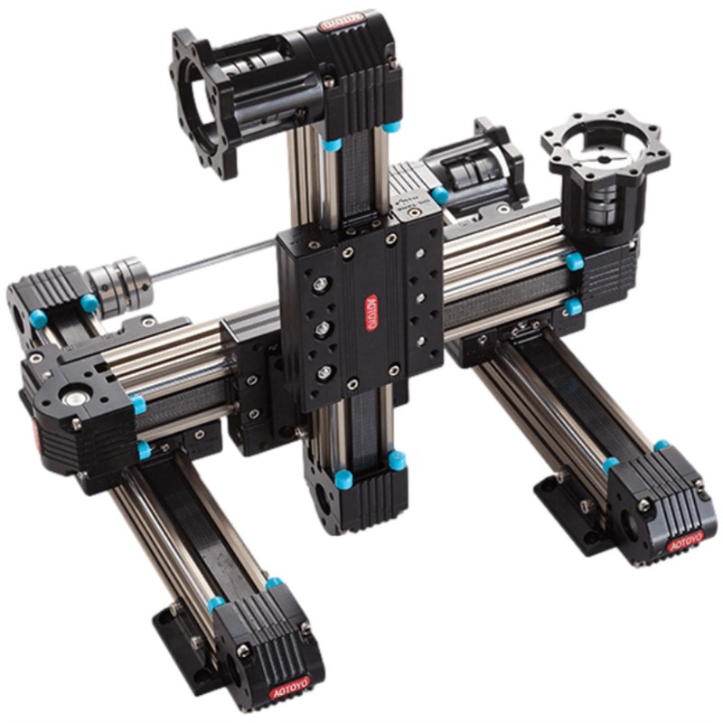 厂家直销ATY45同步带直线模组电动导轨滑台精密喷绘点胶机轨道