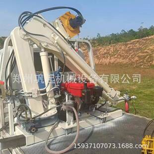 三轮随车吊自制吊车吨5吨起重车载吊臂农用自备背树小型自卸吊机