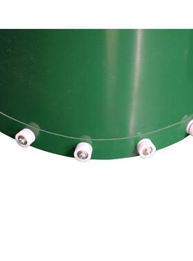 PVC绿色转弯机皮带90度180度带导轮转弯机传送带耐用输送带防静电