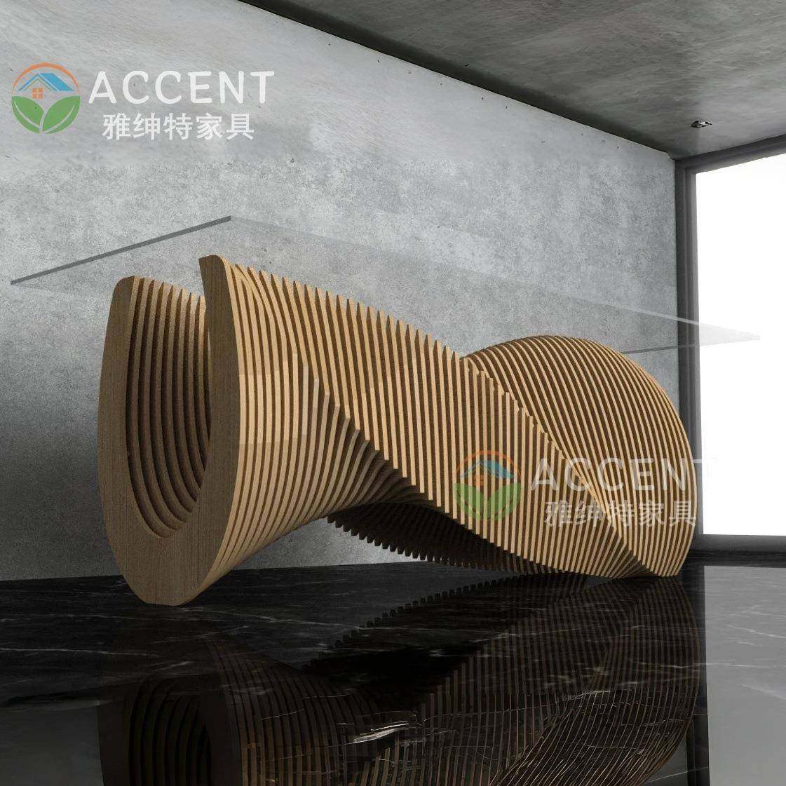 现代简约木质切片曲线美学工艺茶几创意艺术客厅边几展厅洽谈桌,商业/办公家具,休闲椅系列,淘宝优惠券,粉丝福利购,淘宝优惠卷