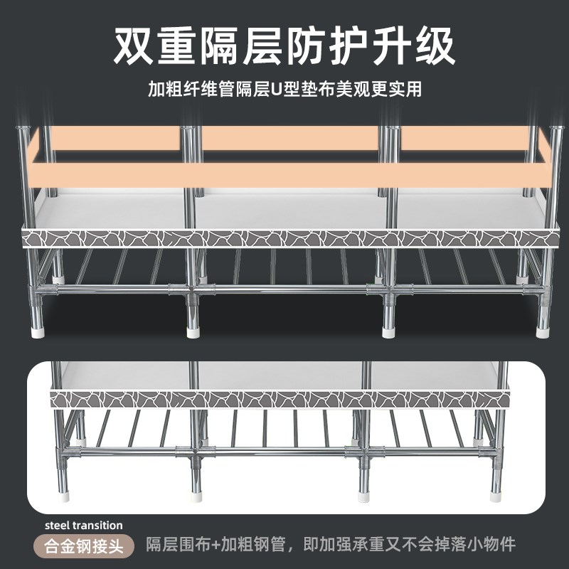 双人衣柜一体组合卧室家用布衣柜简易组装加厚加粗全钢架结实耐用