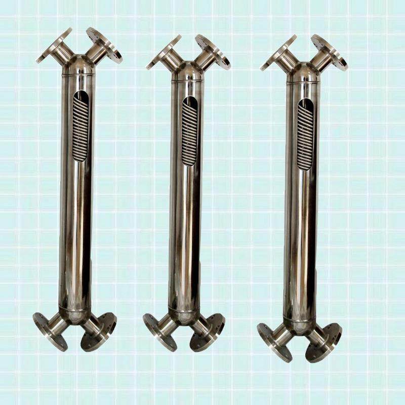 烟台螺旋螺纹管式传热设备定制工业化工不锈钢缠绕管换热器