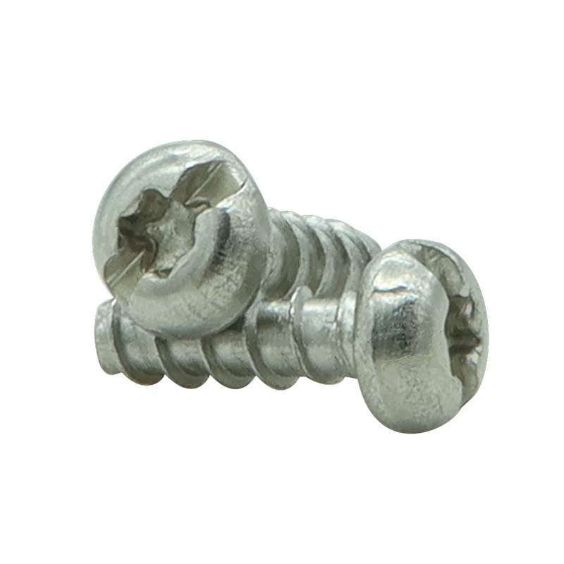 精密螺丝不锈钢304 ST2*7.1非标 梅花一字槽盘头自攻螺丝钉