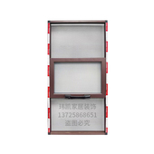 东莞惠州广州凤铝防蚊金刚网防盗纱定制包安装 铝合金沙 推拉式