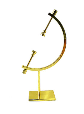 五金电镀型支架工艺礼品摆饰展示架水晶球架子特殊金属架定制