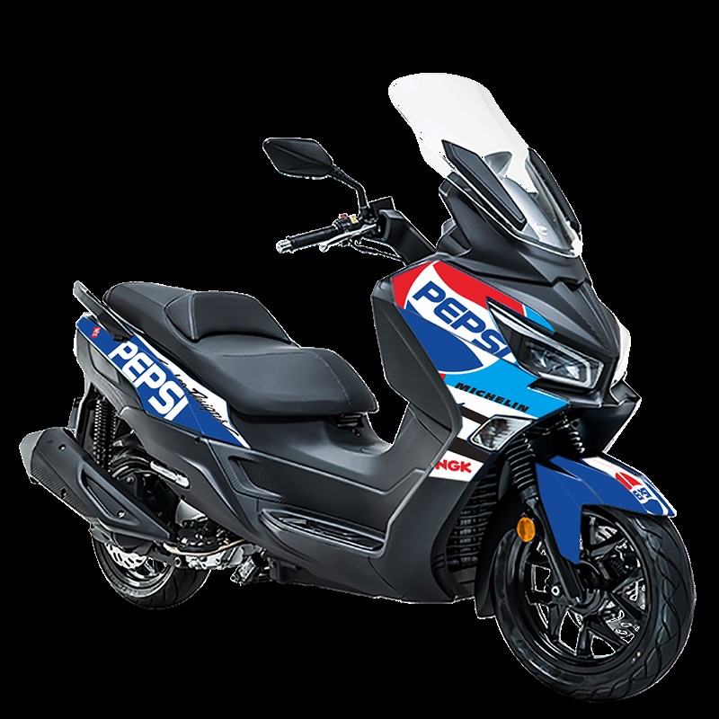 三阳Z300贴纸JOYMX九妹改装贴花车身拉花防水版画改色车衣保护膜