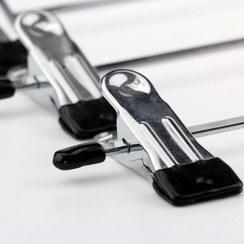 加长款裤夹裤架 钢质防锈浸塑防滑无痕裤裙夹伸缩裤挂衣架,收纳整理,塑料衣架,淘宝优惠券,粉丝福利购,淘宝优惠卷