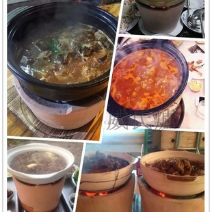 矮打边炉炭炉泥炉火锅炉羊肉牛肉煲老式碳炉粤式港式泥炉子炭火炉