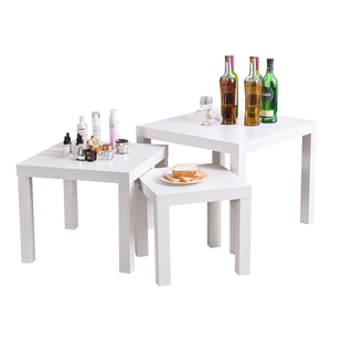 格匠创意小茶几卧室客厅小方桌子拉克桌沙发边桌边几小桌子