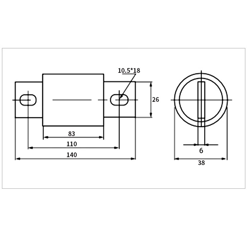圆管直流熔断器DC1000V21001020充电桩保险