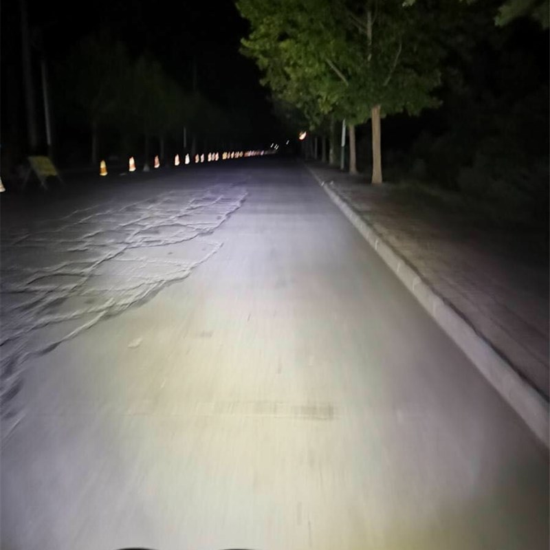 摩托车配件电动车改装鬼火大灯 RSZ100 鬼火一代大灯 LED大灯总成