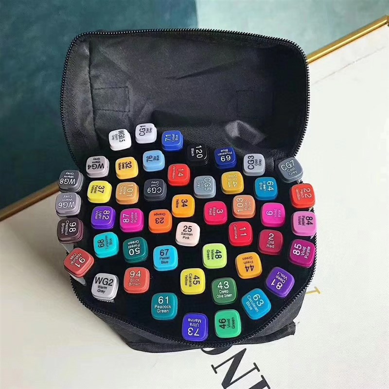 捣蛋童年8色马克笔头彩色笔记号笔儿童彩笔学生美术绘画笔