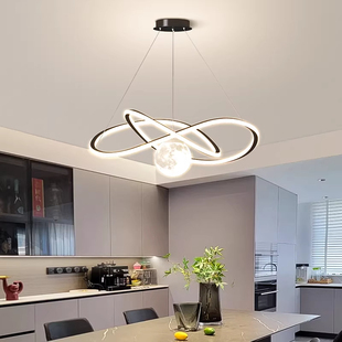 餐厅灯吊灯2026新款 艺术客厅餐桌灯店铺商用灯具 现代简约创意个性