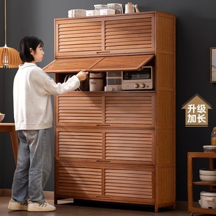 餐边柜现代简约茶水柜家用厨房橱柜收纳柜子客厅靠墙置物柜储物柜