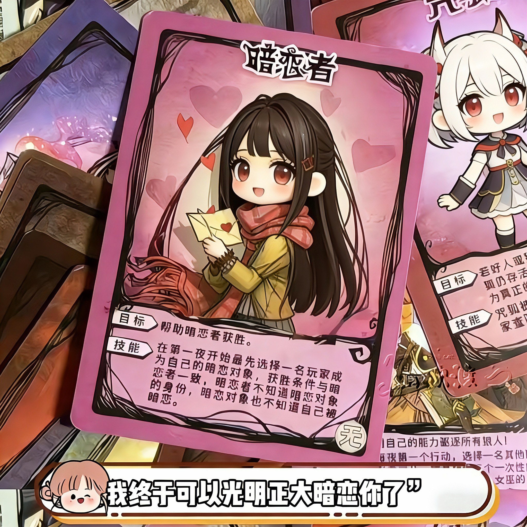 2026新款狼人卡牌杀桌游全套正版儿童益智玩具成人聚会休闲游戏
