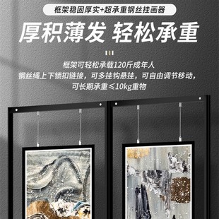 展板书画展板便携式海报展示架书法宣传屏风展览板