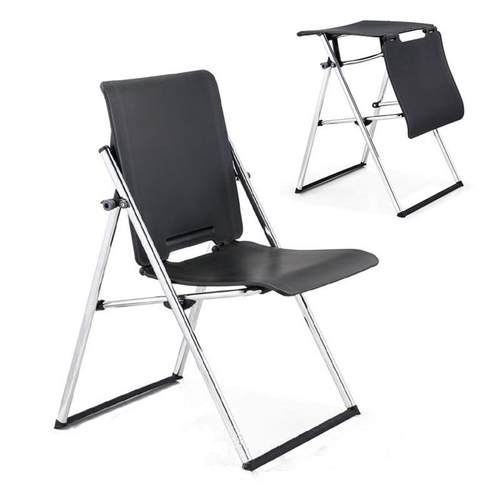 一椅两用桌椅一体智慧课室培训教室桌椅两用折叠会议椅报告厅椅