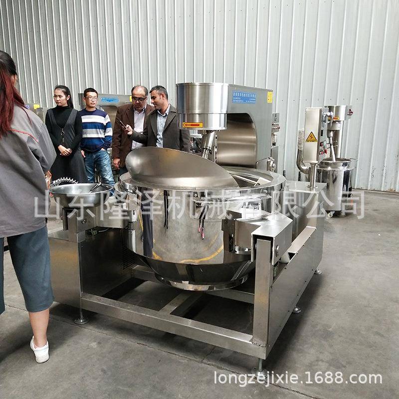大型熬糖行星搅拌炒锅麦芽糖自动炒糖机器炒糯米糖白砂糖机器