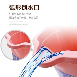 加大号拖把桶家用带轮加厚塑料拖布桶大容量地V拖桶加深脱水价