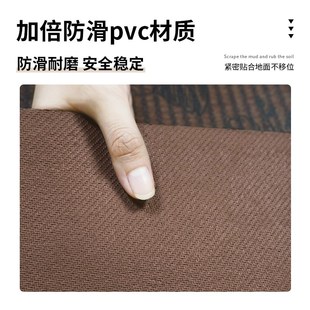 厨房地垫加厚防滑防油s皮革垫门口耐脏脚垫防水可擦免洗地毯