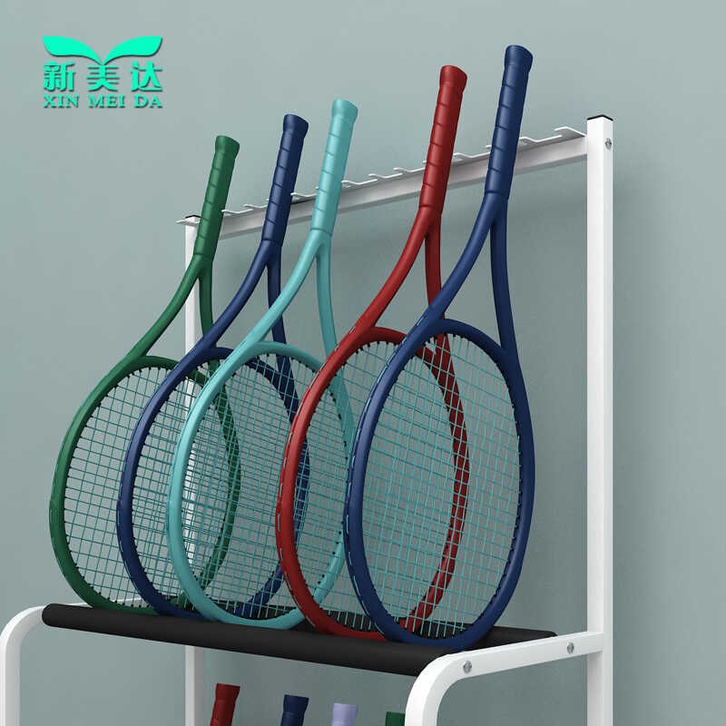 网球拍二层放置架子网球馆Z陈列展示架