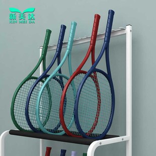网球拍二层放置架子网球馆Z陈列展示架