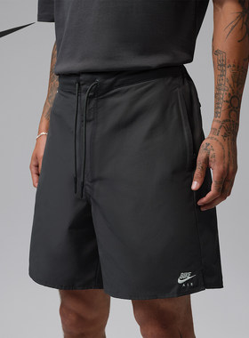 Nike/耐克官方正品男女同款亲肤宽松系带舒适运动短裤IQ8152-060