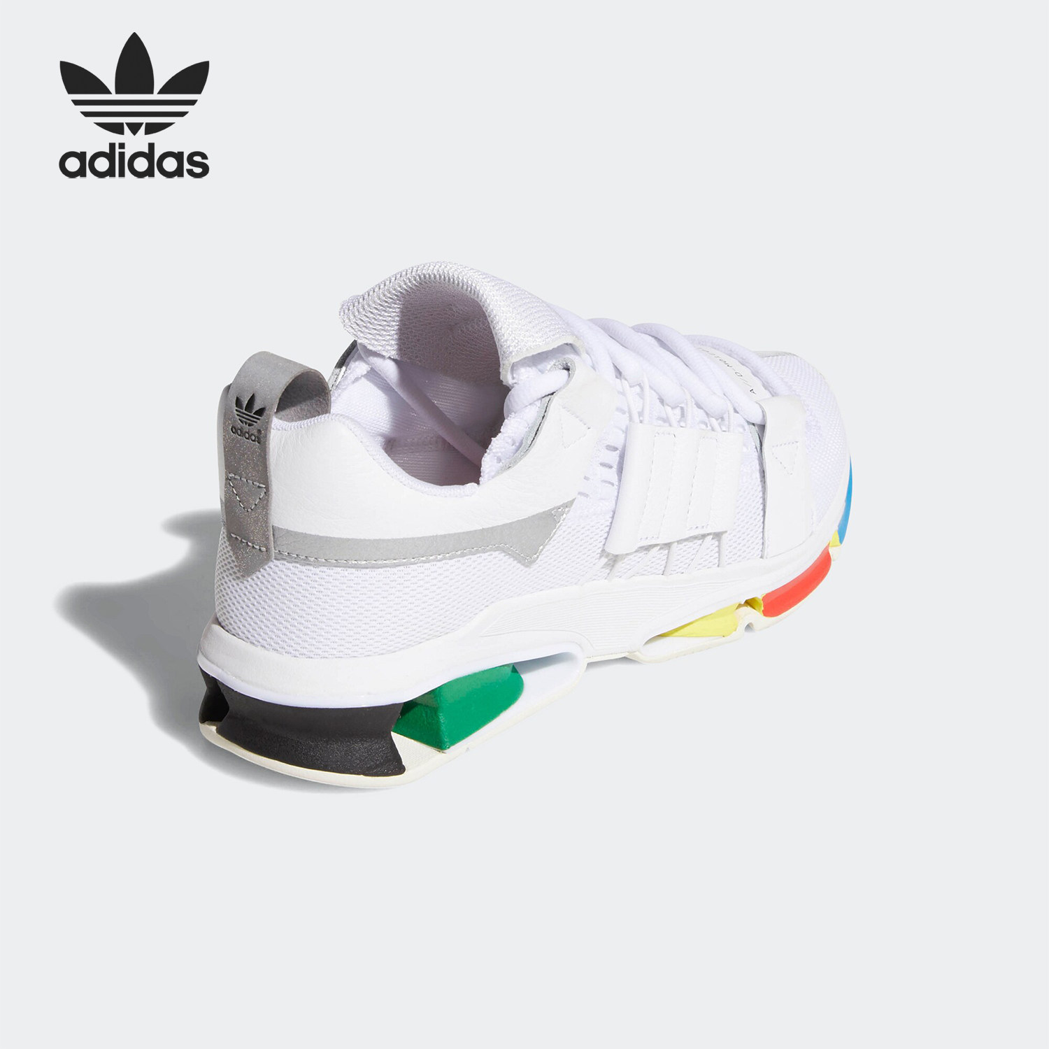 Adidas/阿迪达斯官方正品三叶草男士气垫缓震时尚跑步鞋BD7262