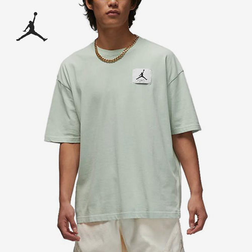 Nike/耐克官方正品Air Jordan男子圆领休闲运动短袖T恤DZ0605-321
