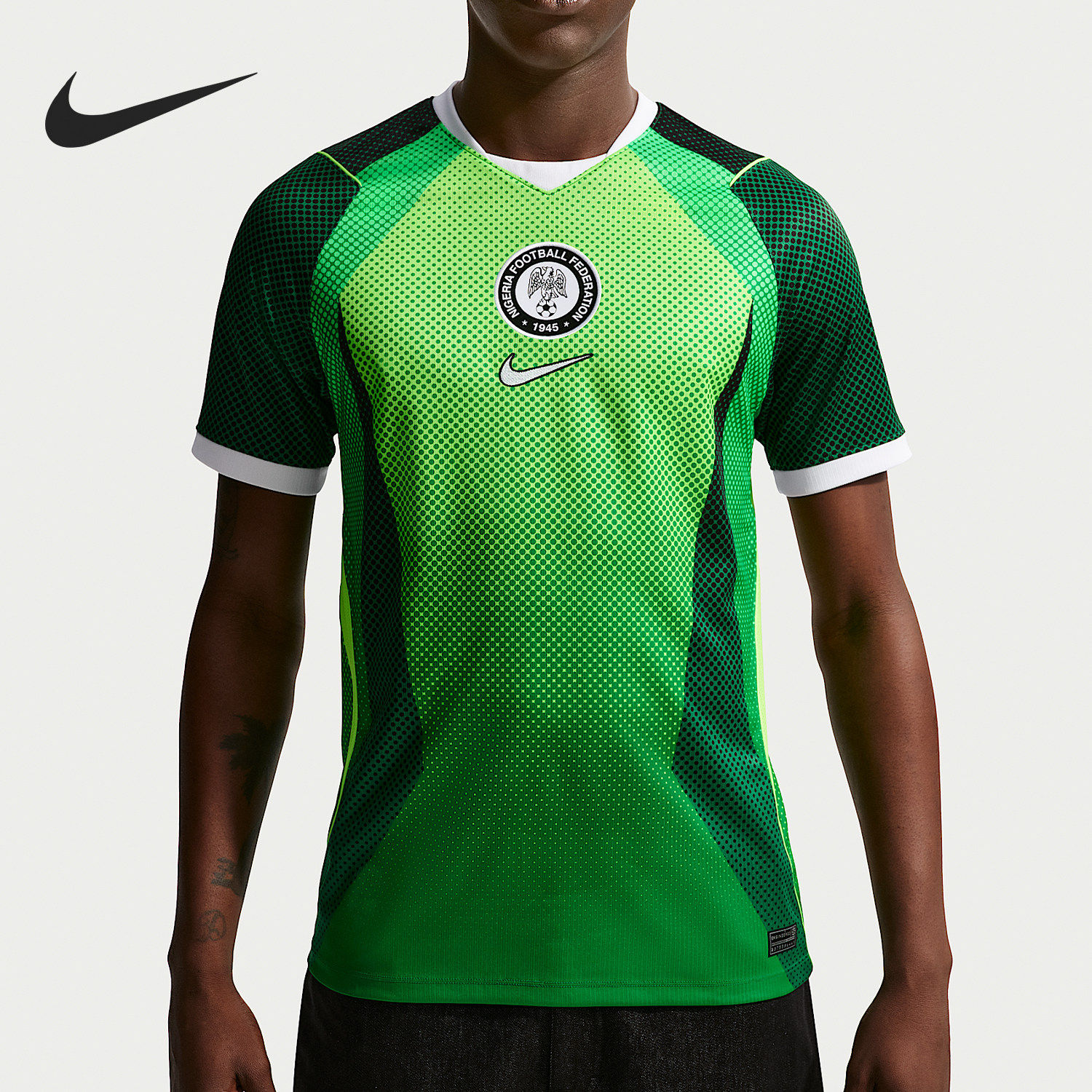 Nike/耐克官方正品Dri-FIT男士足球运动时尚透气T恤IB5308-302