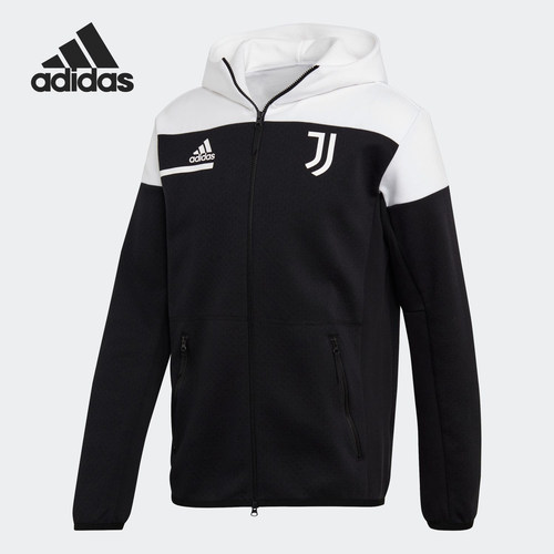 Adidas/阿迪达斯官方正品ZNE 男子足球运动连帽夹克外套 GN5452