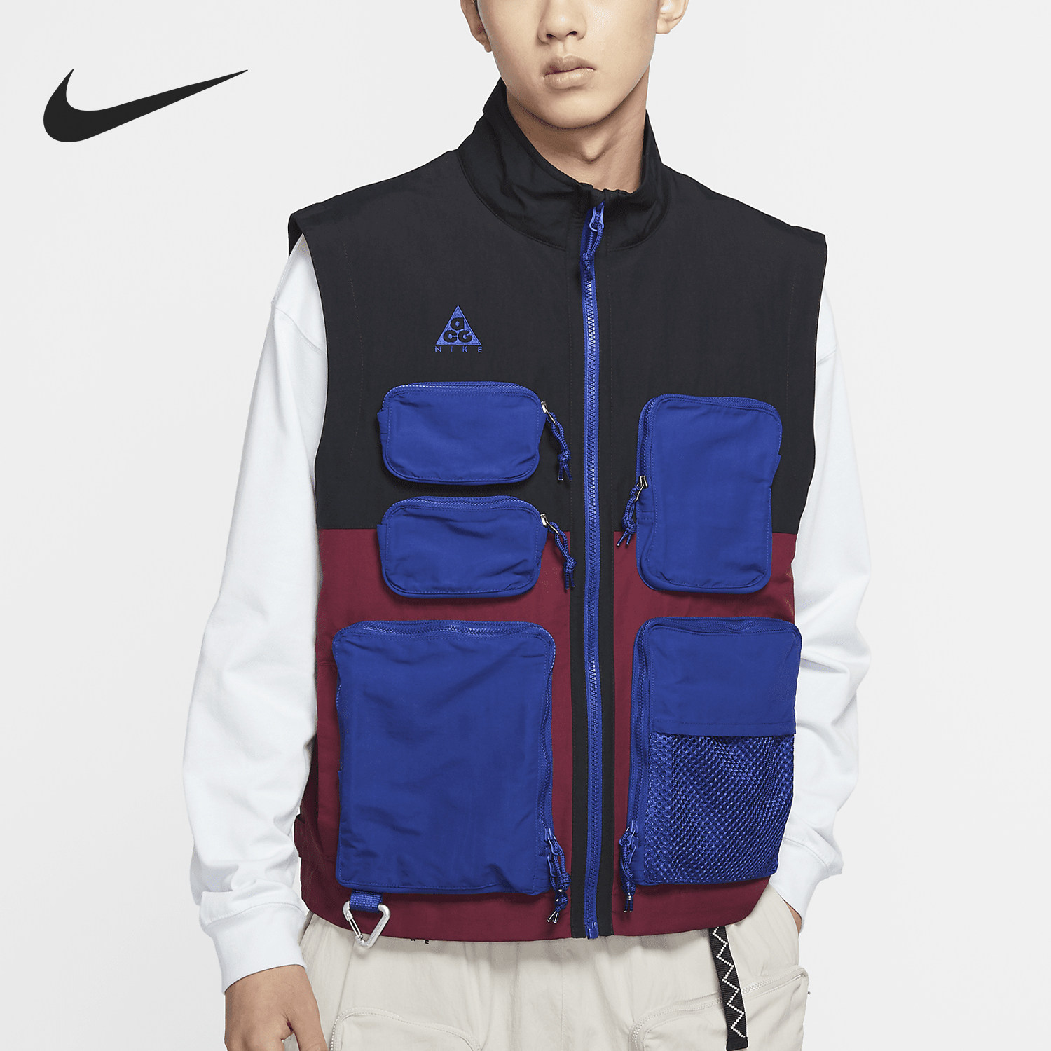 耐克nike机能秋季男子cw0836马甲图片
