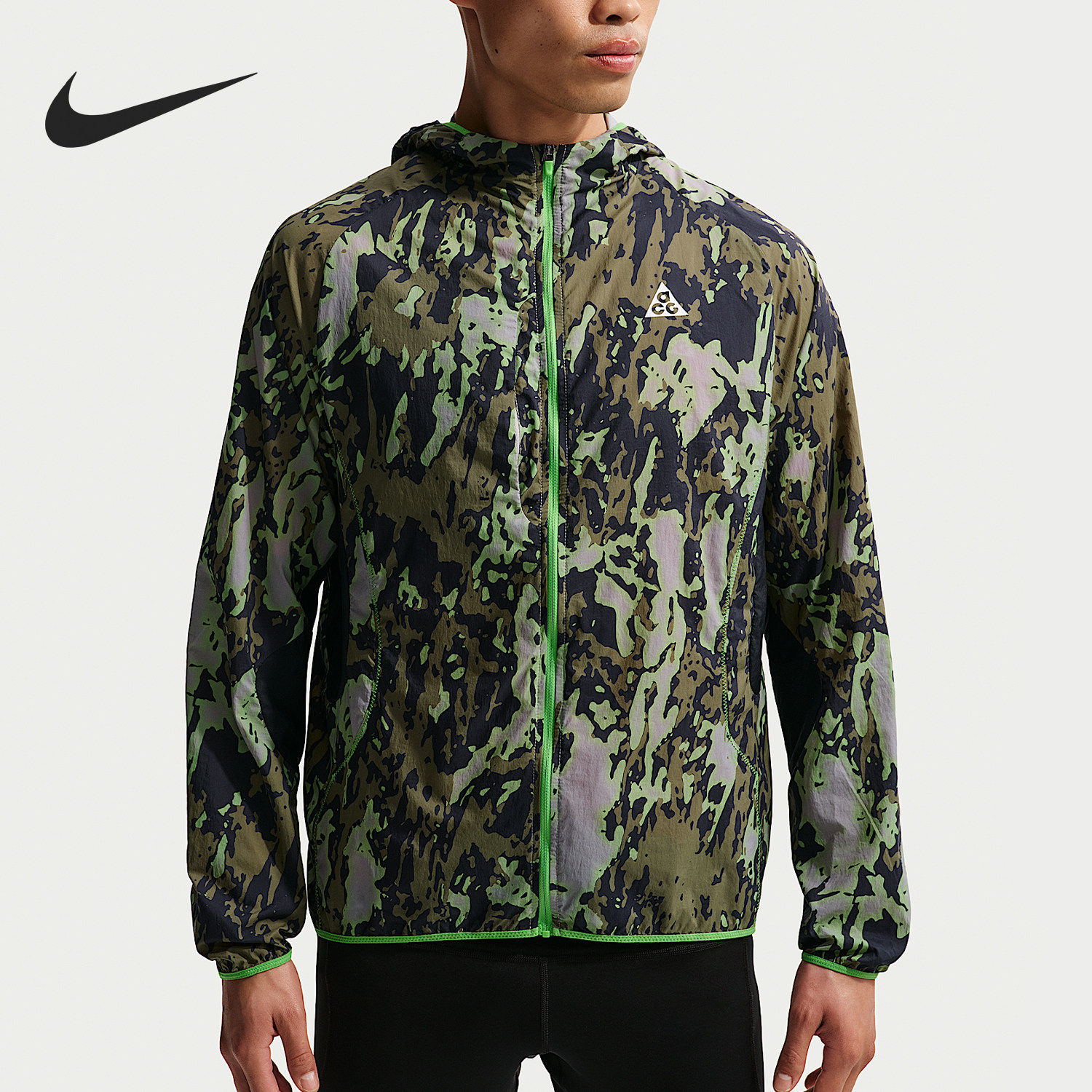 Nike/耐克官方正品2026春季款男士连帽跑步透气外套IF2172-009