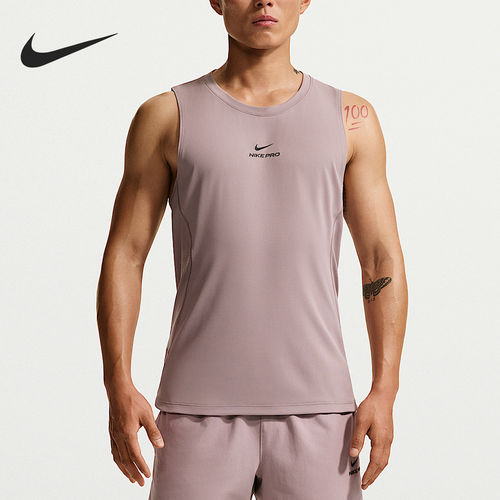 Nike/耐克官方正品2026年男士训练透气 运动 背心T恤IF2806-226