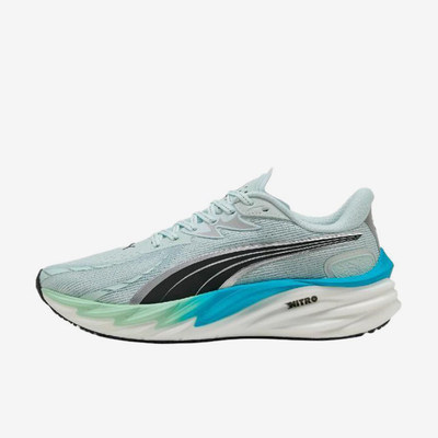 Puma/彪马官方正品VelocityNitro4AP男灰蓝色网面跑步鞋312635-05