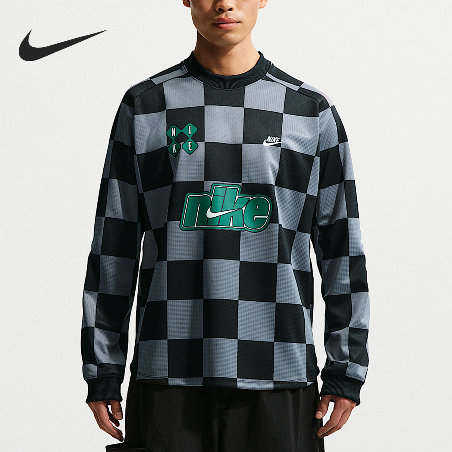 Nike/耐克官方正品Sportswear守门员上衣新款男长袖T恤II4368-084