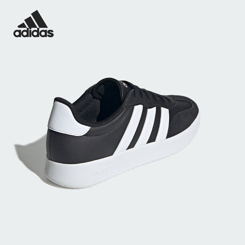 Adidas/阿迪达斯官方正品BARREDA男女三条纹运动经典德训鞋JI2307