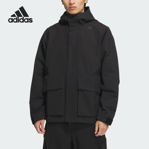 Adidas/阿迪达斯官方正品春款男士训练运动梭织宽松外套JM0960
