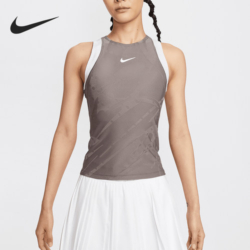 Nike/耐克官方正品Court Slam Dri-FIT女士网球背心FZ6476-289