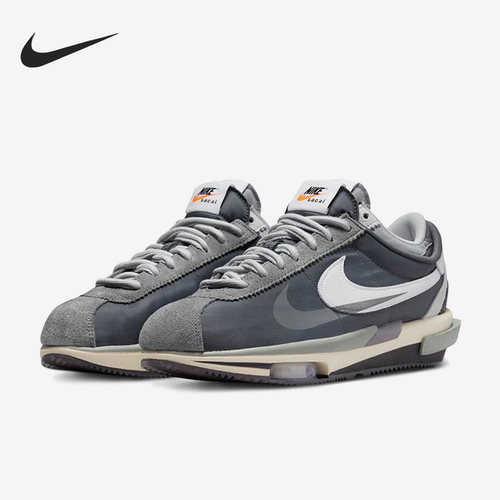 Nike/耐克官方正品Classic Cortez男女运动缓震跑步鞋DQ0581-001